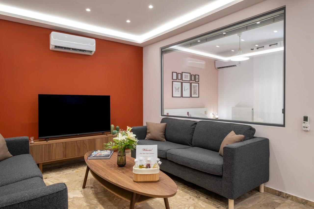 Urban Elegance, 3-Bedroom Flat In Heart Of Chania Chania  Exteriör bild